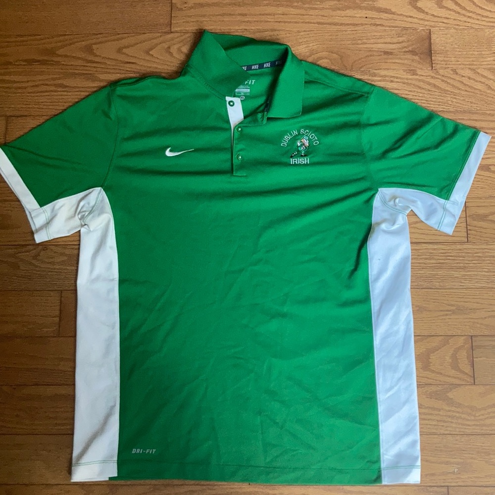 Nike dri-fit golf polo